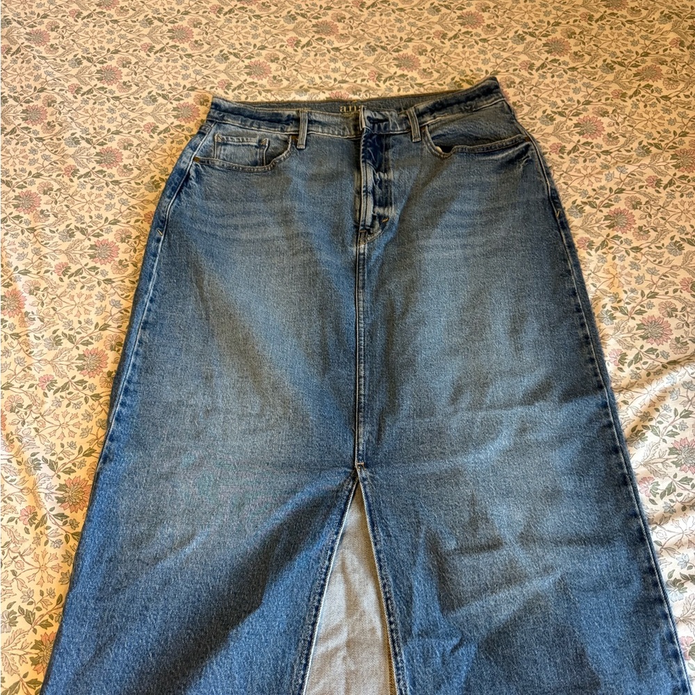 Women's Blue Denim Skirt